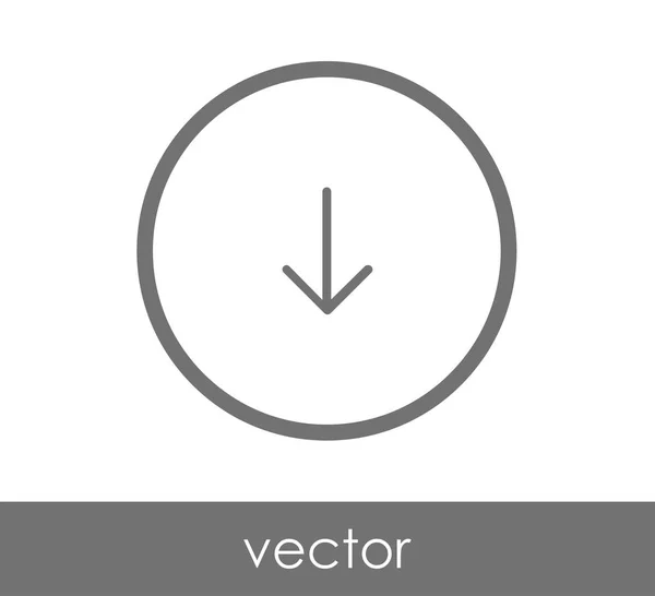 Descargar icono de flecha — Vector de stock