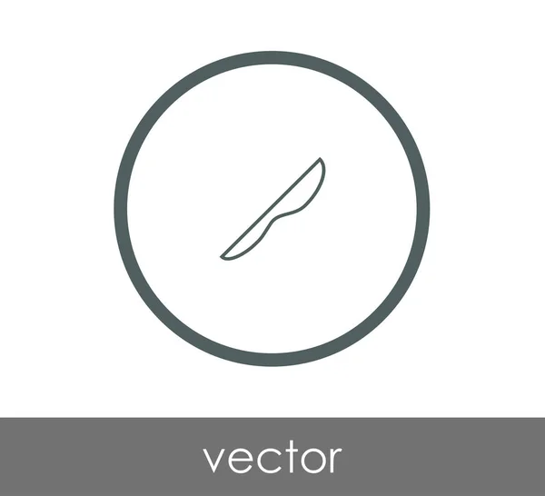 Design av kniv-ikonen — Stock vektor