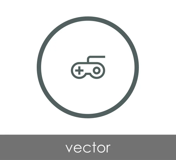 Joystick ícone de jogos — Vetor de Stock