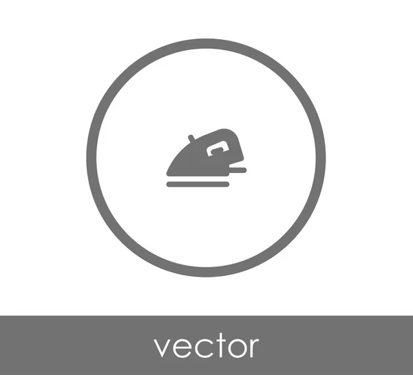 Icono de hierro ilustración — Vector de stock