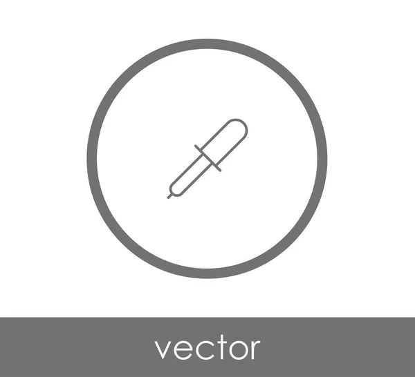 Pictograma web dropper — Vector de stoc