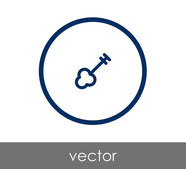 Ontwerp van toets pictogram — Stockvector