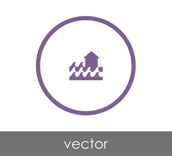 Ícone de construção home — Vetor de Stock