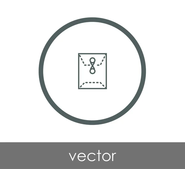 Signo de sobre icono — Vector de stock