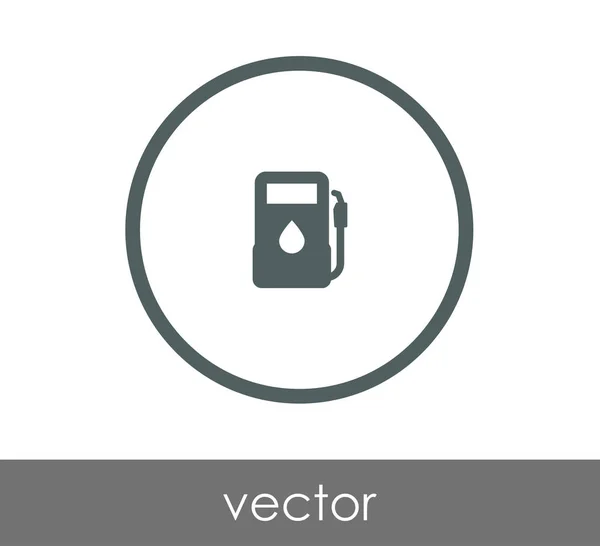 Pictogram gaspomp — Stockvector