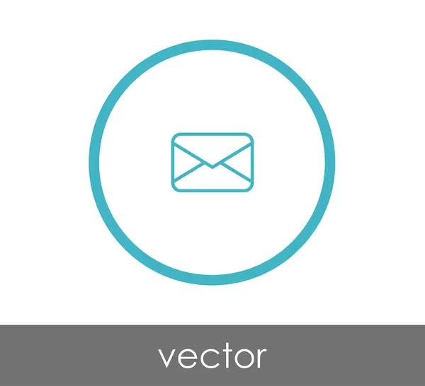 Signo de sobre icono — Vector de stock