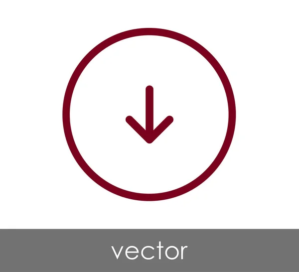 Descarcă pictograma săgeată — Vector de stoc