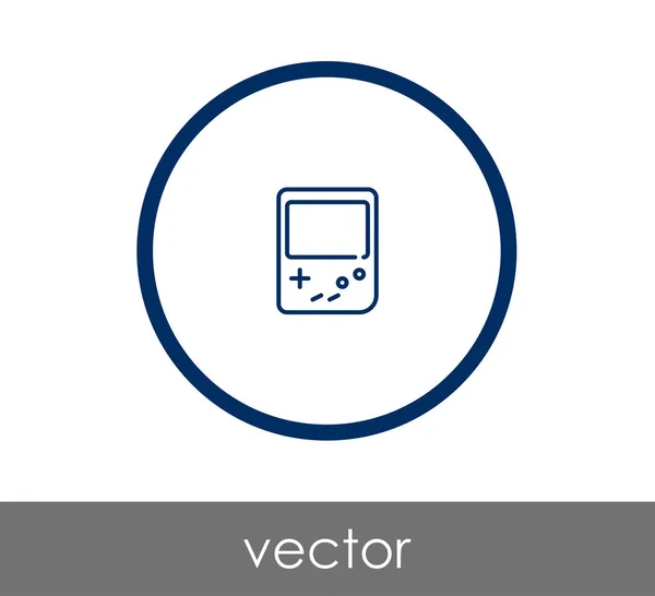 Joystick icono web — Vector de stock