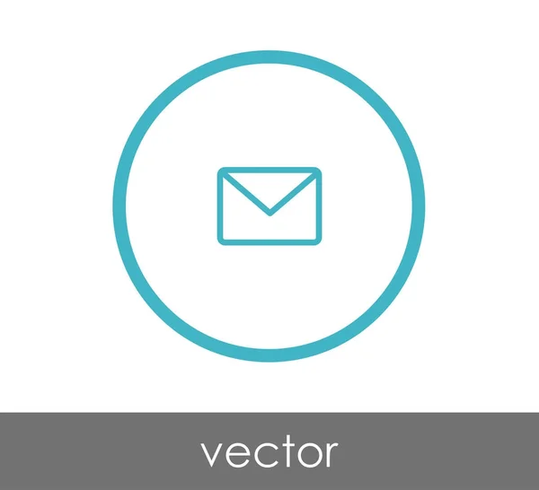 Umschlagzeichen-Symbol — Stockvektor