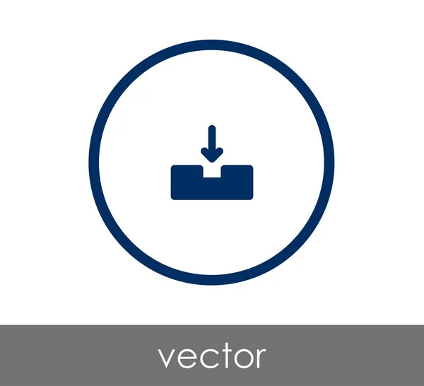 Archiv ikona ilustrace — Stockový vektor