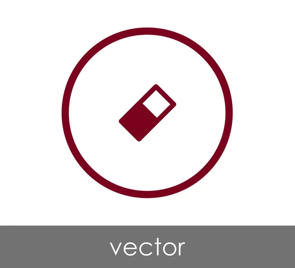 Borrador icono web — Vector de stock