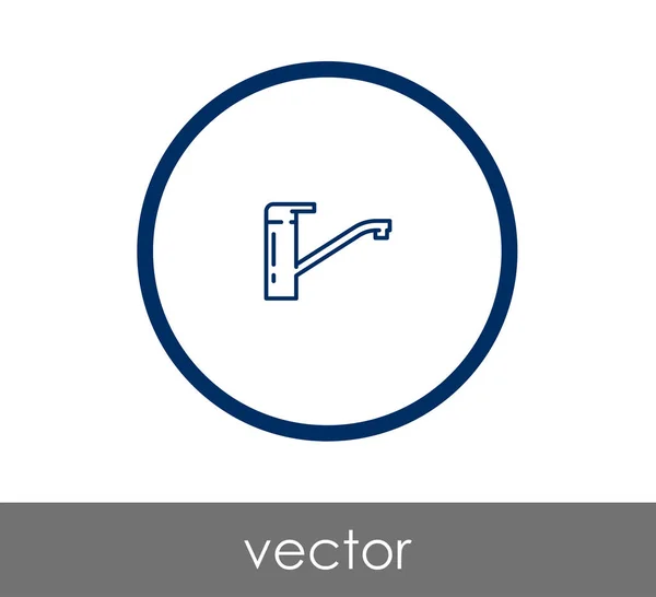 Diseño del icono del grifo — Vector de stock