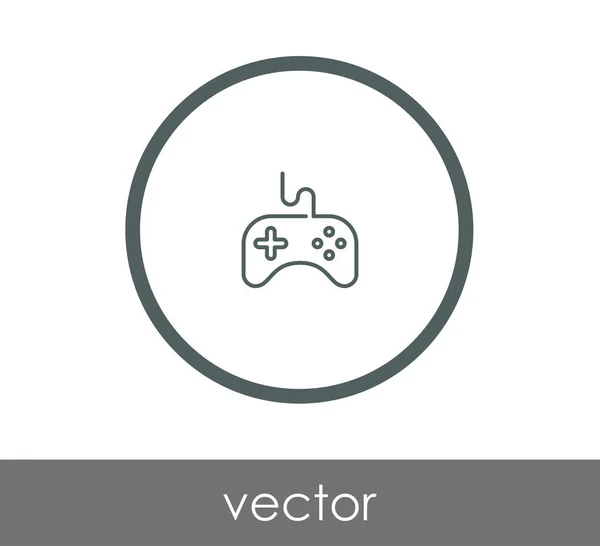 Εικονίδιο joystick παιχνιδιού — Διανυσματικό Αρχείο
