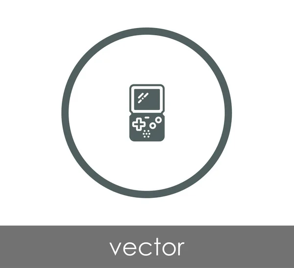 Joystick ícone web — Vetor de Stock