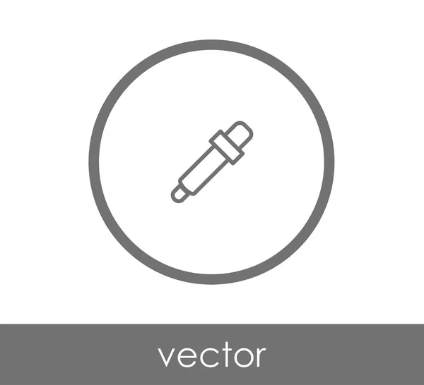 Ikona webové kapátko — Stockový vektor