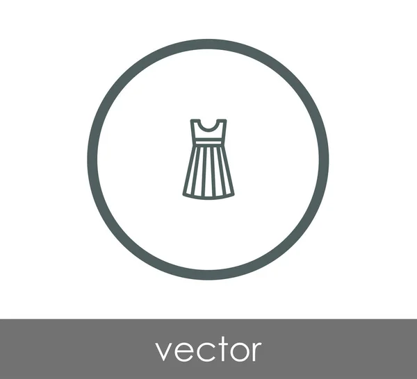 Vestido icono web — Archivo Imágenes Vectoriales