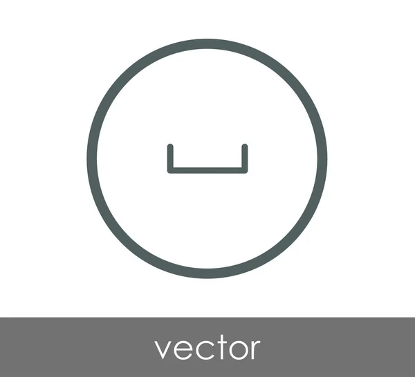 Arkiv ikon illustration — Stock vektor