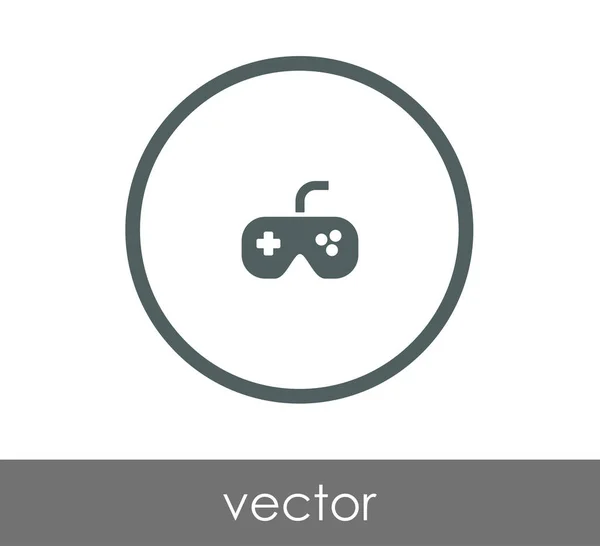 Joystick ícone web — Vetor de Stock