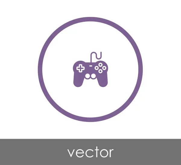 Web-Ikone per Joystick — Stockvektor