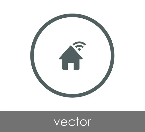 Lakásépítés ikon — Stock Vector