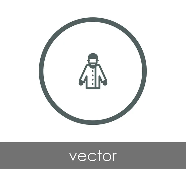 Icono del Doctor Ilustración — Vector de stock