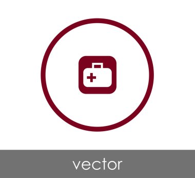 İlk yardım çantası simgesi