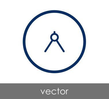 드로잉 나침반 아이콘