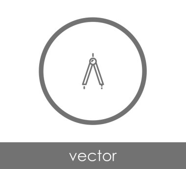 드로잉 나침반 아이콘