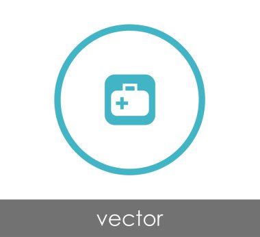 İlk yardım çantası simgesi