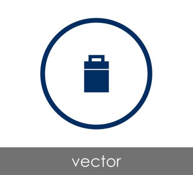 çöp kutusu simgesini