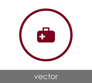 İlk yardım çantası simgesi