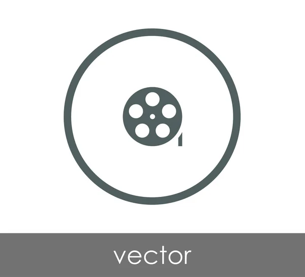 Design of film icon — Stock Vector