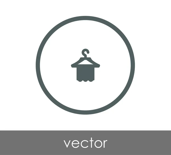 Colgador icono simple — Vector de stock