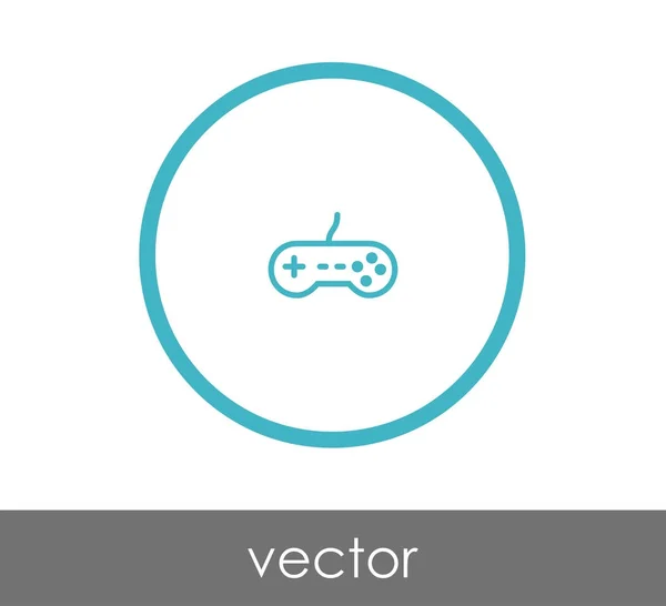 Icona del joystick di gioco — Vettoriale Stock