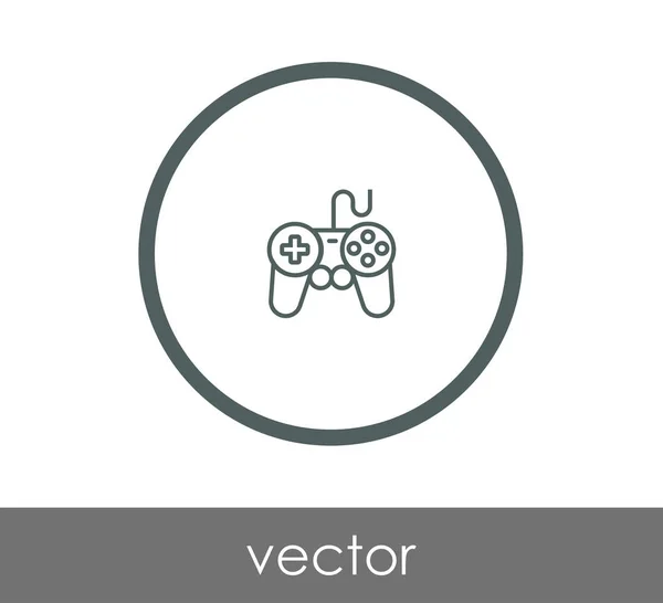 Oyun çubuğu web simgesi — Stok Vektör