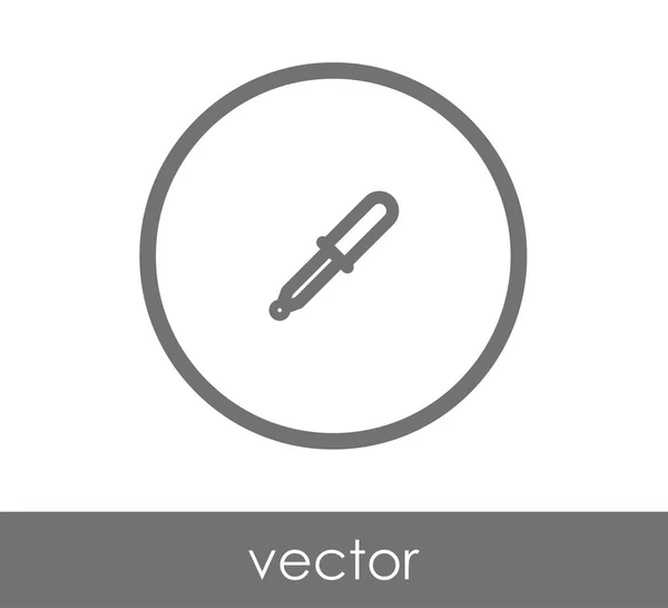 Druppelaar web pictogram — Stockvector