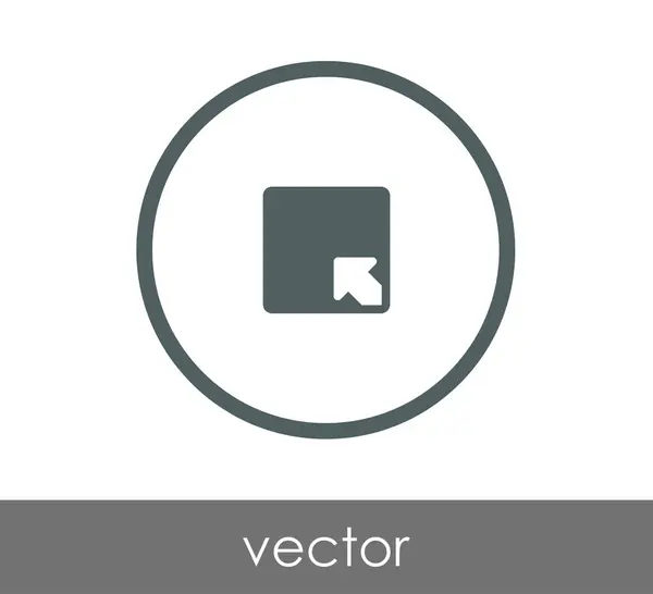 Иконка окна приложения — стоковый вектор