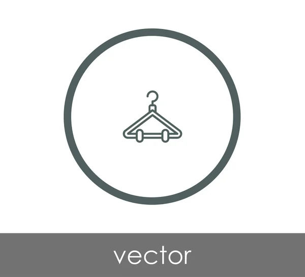 Hanger eenvoudige pictogram — Stockvector