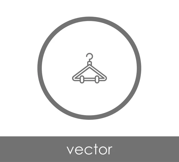 Hanger eenvoudige pictogram — Stockvector