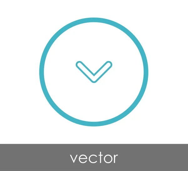 Descargar icono de flecha — Vector de stock