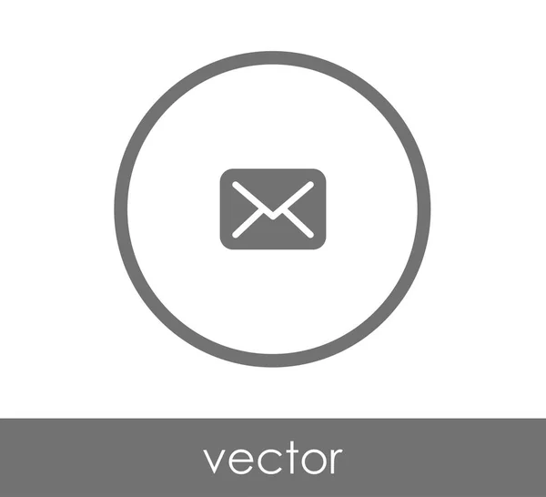 Signo de sobre icono — Vector de stock