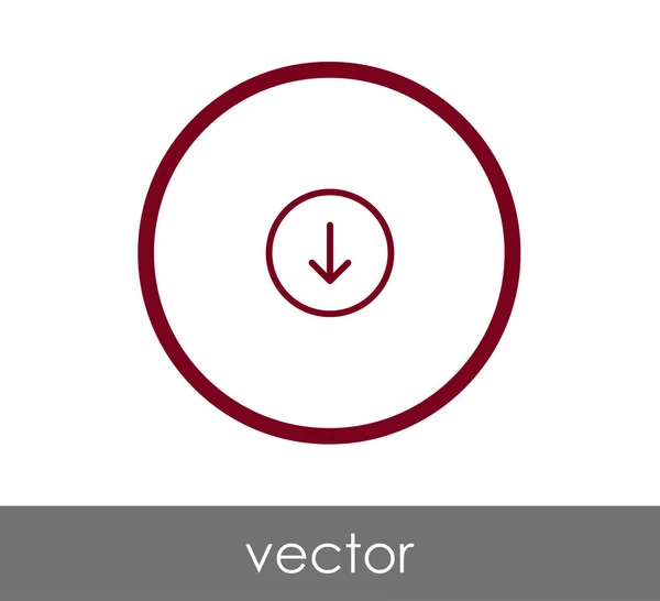 Hent pil ikon – Stock-vektor