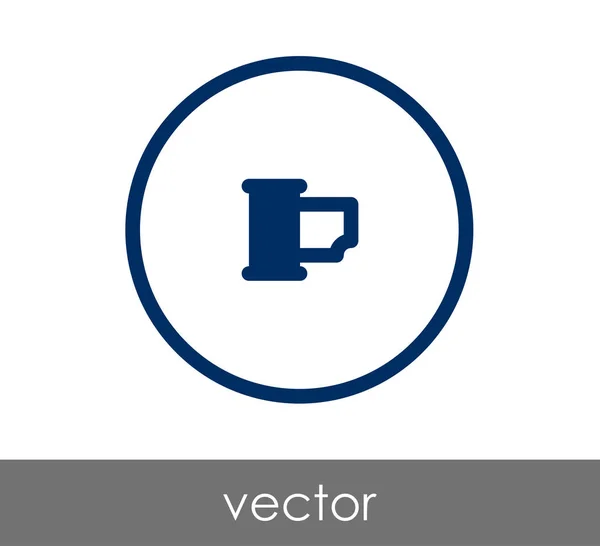 Diseño del icono de la película — Vector de stock