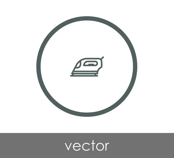 Icono de hierro ilustración — Vector de stock