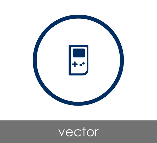 Joystick ícone web — Vetor de Stock