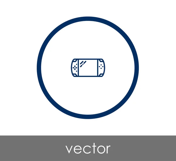 Joystick icono web — Vector de stock