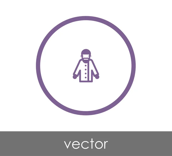 Illustration d'icône de docteur — Image vectorielle