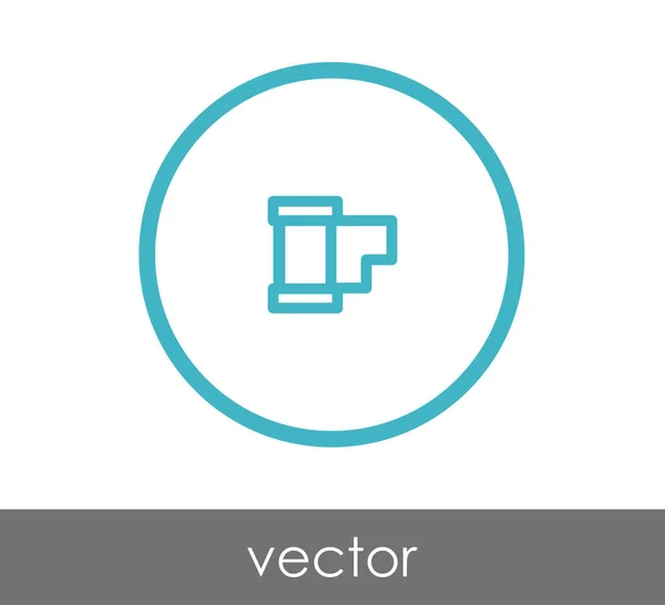 Diseño del icono de la película — Vector de stock