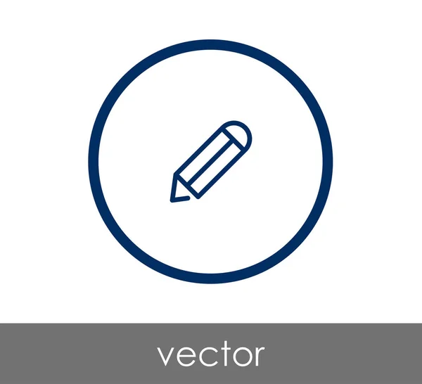 Concept pictogram bewerken — Stockvector