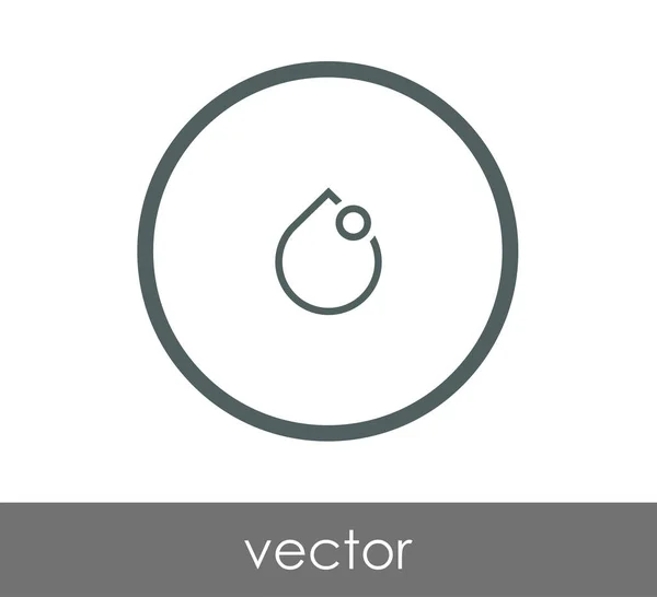 Drop Websymbol — Stockvektor